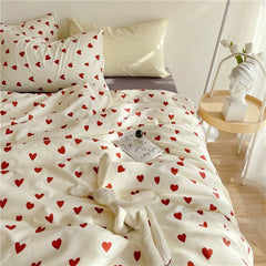 Heart Aesthetic Bedding Set