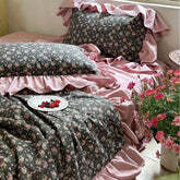 Spring Garden Ruffle Duvet Cover