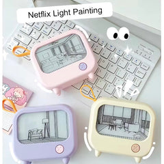 TV Painting Night Light
