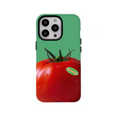 Tomato & Green Pepper iPhone Case