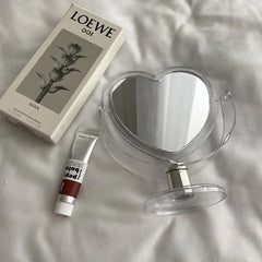 Double Sided Heart Mirror