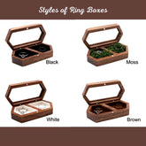 Personalized Wooden Ring Box