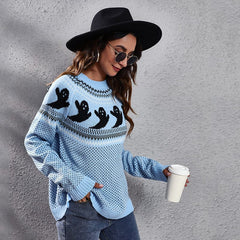 Halloween Knitted Sweater