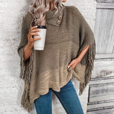 Oleander Poncho Sweater