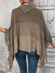 Oleander Poncho Sweater