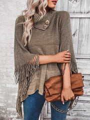 Oleander Poncho Sweater
