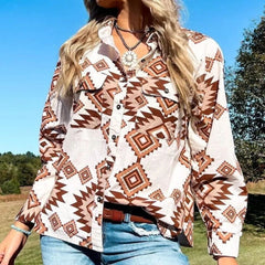 Rhombus Loose Shirt