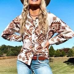 Rhombus Loose Shirt
