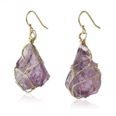 Natural Stone Irregular Shaped Earrings