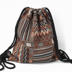 Hippie Drawstring Backpack (5 Styles)