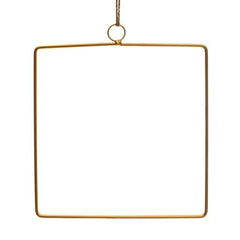 Gold Geometric Hanging Decorations