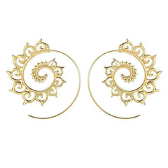Spiral Hippie Earrings (2 Colors)