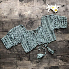 Mia Handmade Crochet Women Knit Top