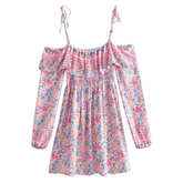 Hattie Pink Floral Mini Dress