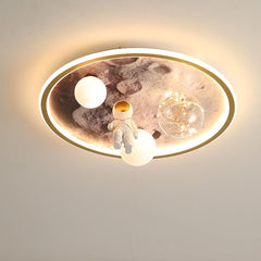 Moonlit Astronaut Ceiling Light