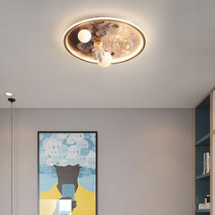 Moonlit Astronaut Ceiling Light