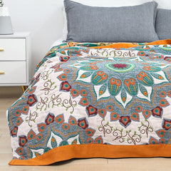 Mandala Pattern Bedspread