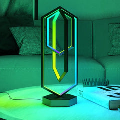 Polygon LED Table Lamp