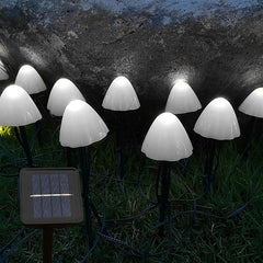 Solar LED Mushroom Garden Lights