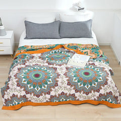 Mandala Pattern Bedspread