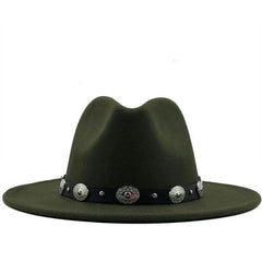 Fedora With Punk Strap Hat