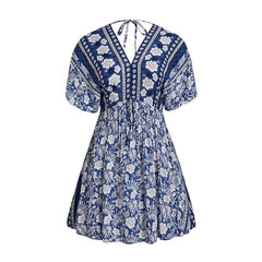 Plus Size Fausta Boho Midi Dress