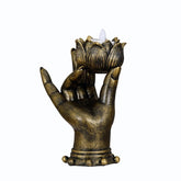 Lotus Buddha Hand Candle Holder