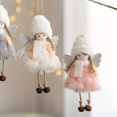 Plush Angel Christmas Tree Decoration