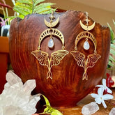 Luna Moth Earrings