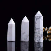 Howlite Crystal Point Tower