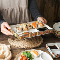 Japanese Style Rectangular Plate