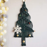 Macrame Christmas Tree Wall Hanging Decor