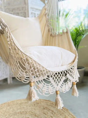 Macrame Hanging Boho Chair