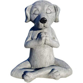 Meditating Dog Figurine