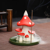 Mushroom Backflow Incense Burner