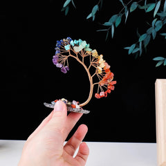 Natural Crystal Quartz Fortune Tree