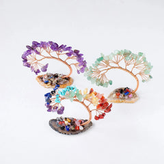 Natural Crystal Quartz Fortune Tree