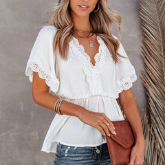 Olathe Boho Lace Blouse