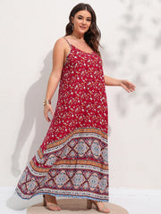 Plus Size Bethany Boho Maxi Dress