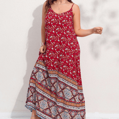 Plus Size Bethany Boho Maxi Dress