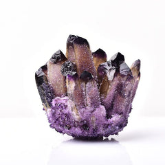 Purple Phantom Quartz Cluster Crystal