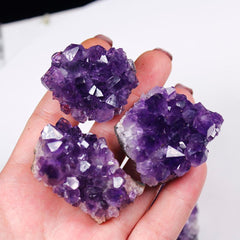 Raw Amethyst Quartz Crystal Cluster