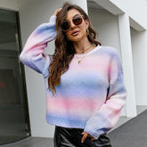 Journee Ombre Knitted Sweater