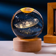 Solar System Crystal Ball Night Light
