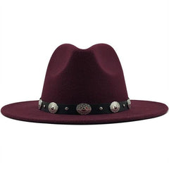 Fedora With Punk Strap Hat