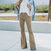 Raina High Waist Flared Pants