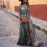 WomenBoho Beach Summer Holiday Maxi Dress
