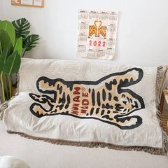 Human Made Tiger Blanket