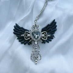 Wing Cross Necklace