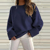 Casual Solid Colour Sweater